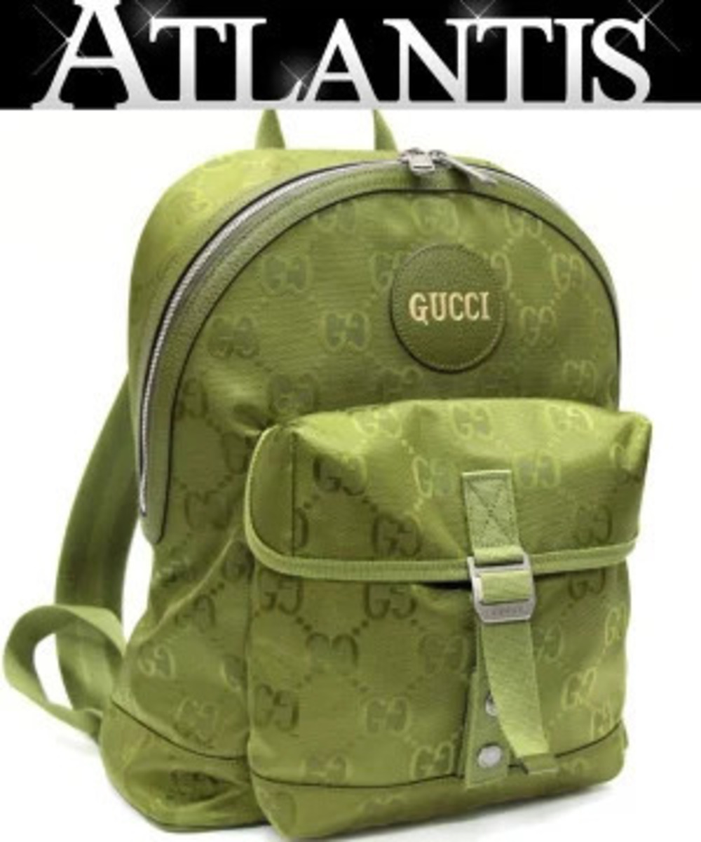 Gucci Off the Grid backpack green